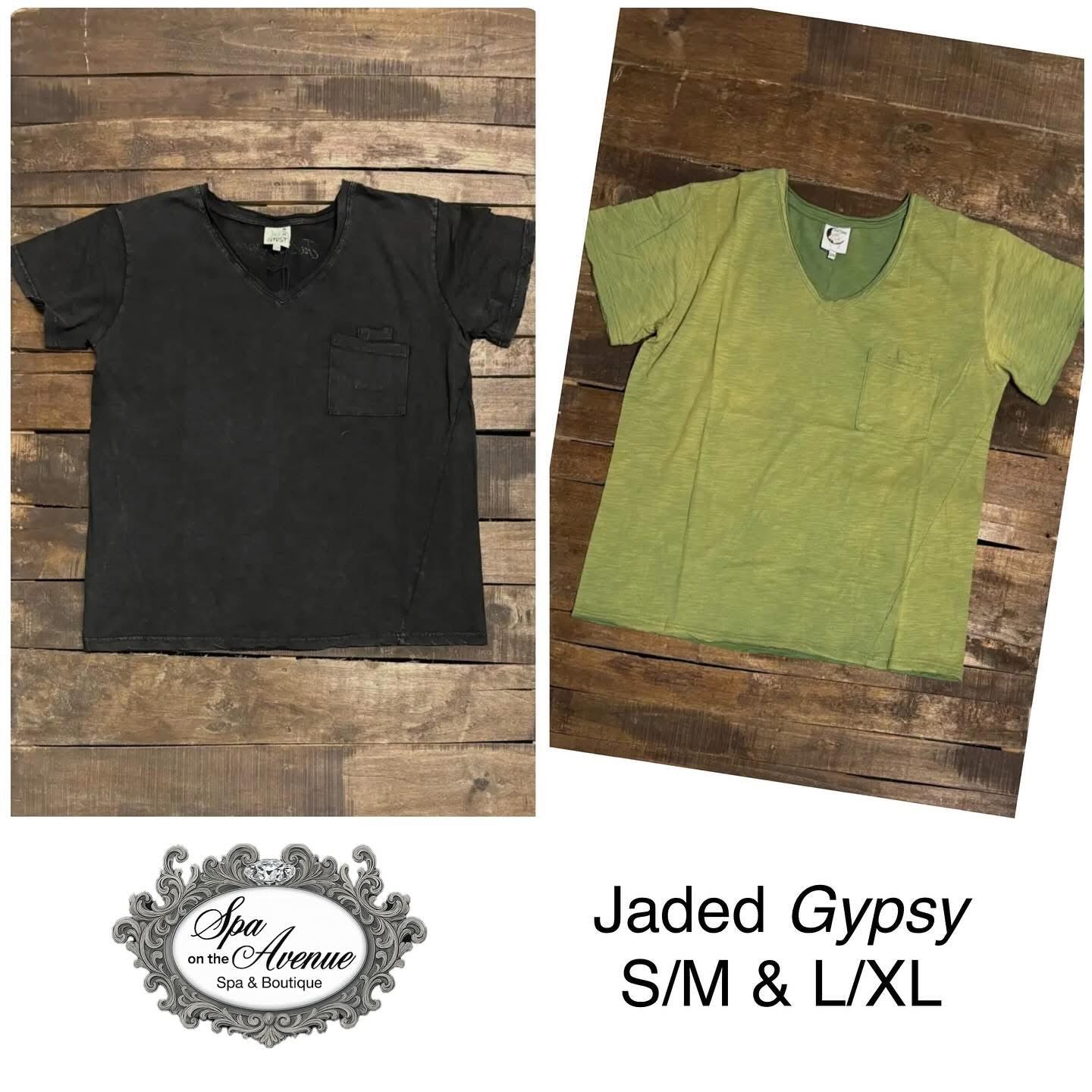 Jaded Gypsy Moon Tee in Vintage Black