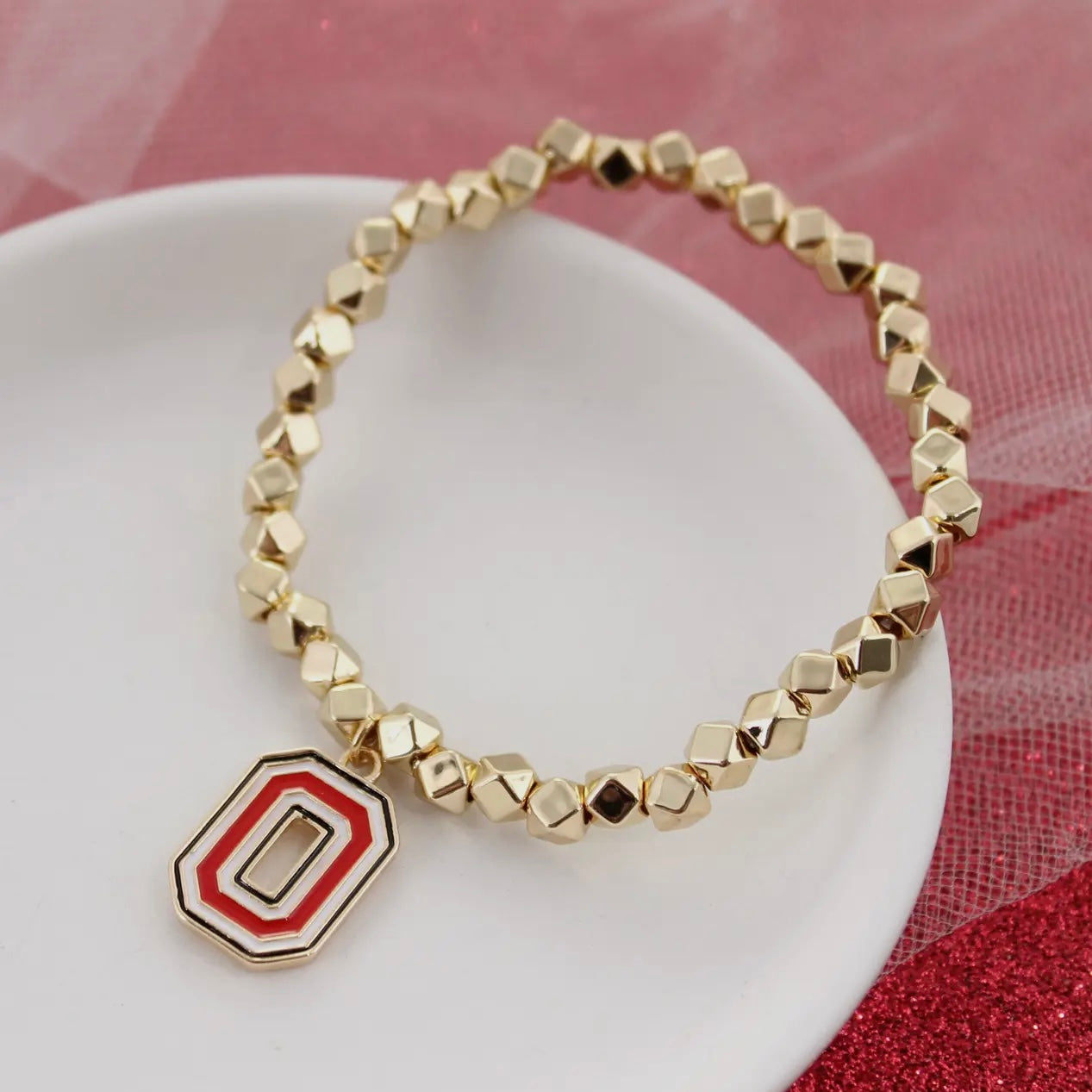 OSU Gold Nugget Bracelet