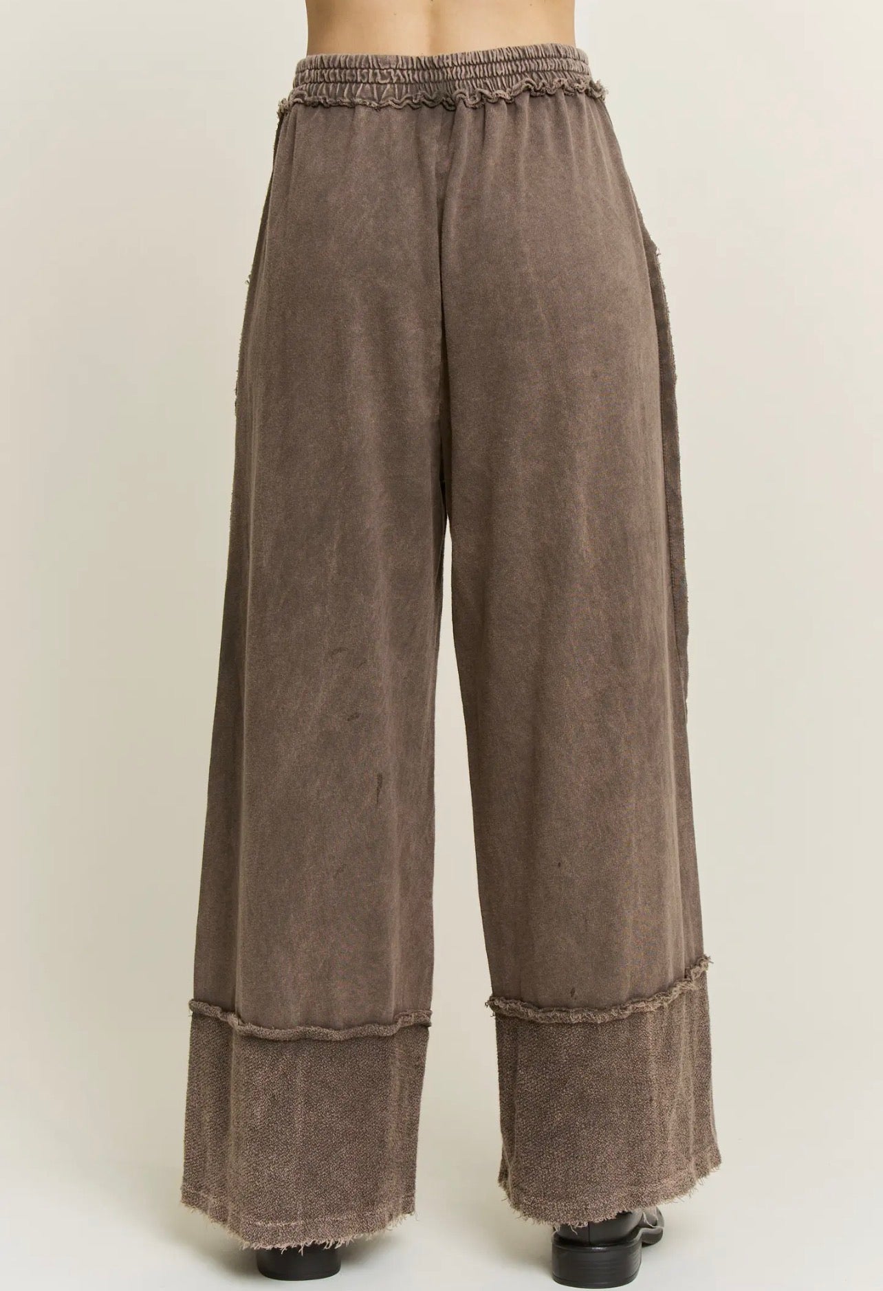 Mineral Washed Comfy Oak Pants