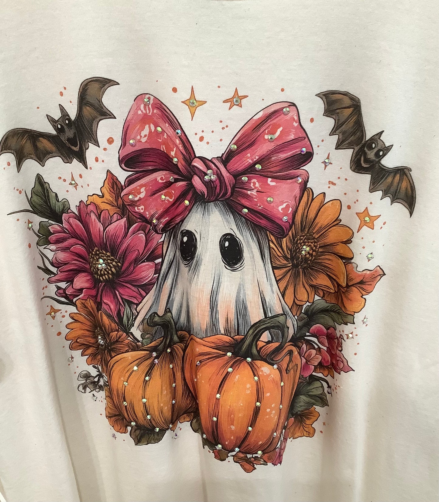 Ghost Pumpkin Patch Tee Shirt