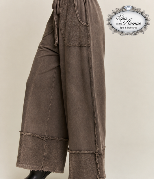 JHer Mineral Washed Comfy Oak Pants