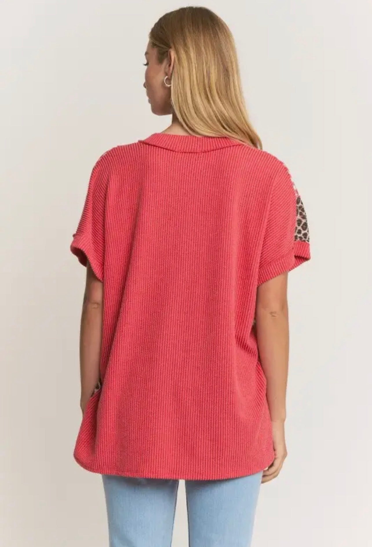 Color Block Urban Top Knit Top