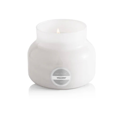 Volcano White Petite Candle
