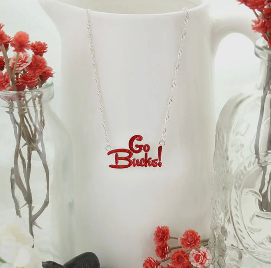 Ohio State Go Bucks Necklace