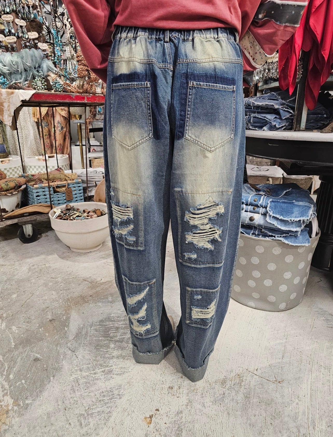A Rare Bird Grunge Jeans
