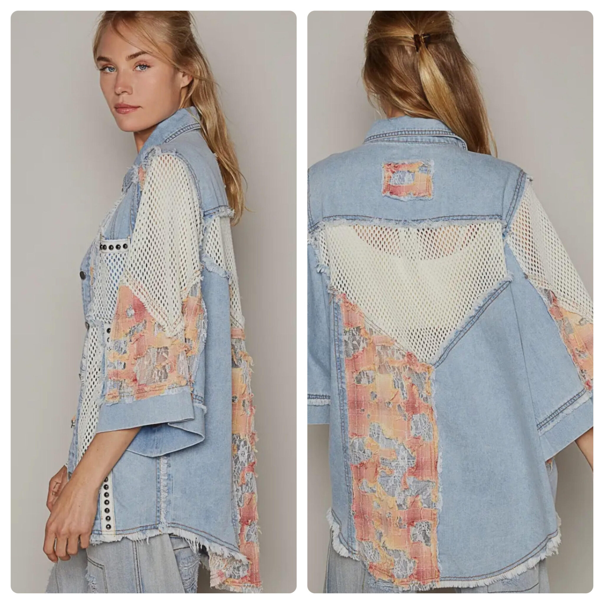 POL beautiful denim jacket